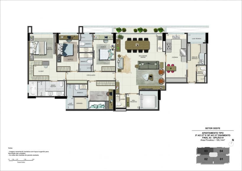 Reserva Newest - Planta 185m² Final 03