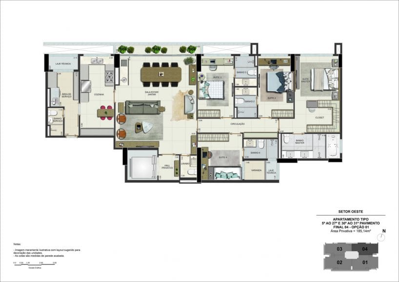 Reserva Newest - Planta 185m² Final 04