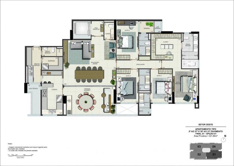 Reserva Newest - Planta 221m² Final 01