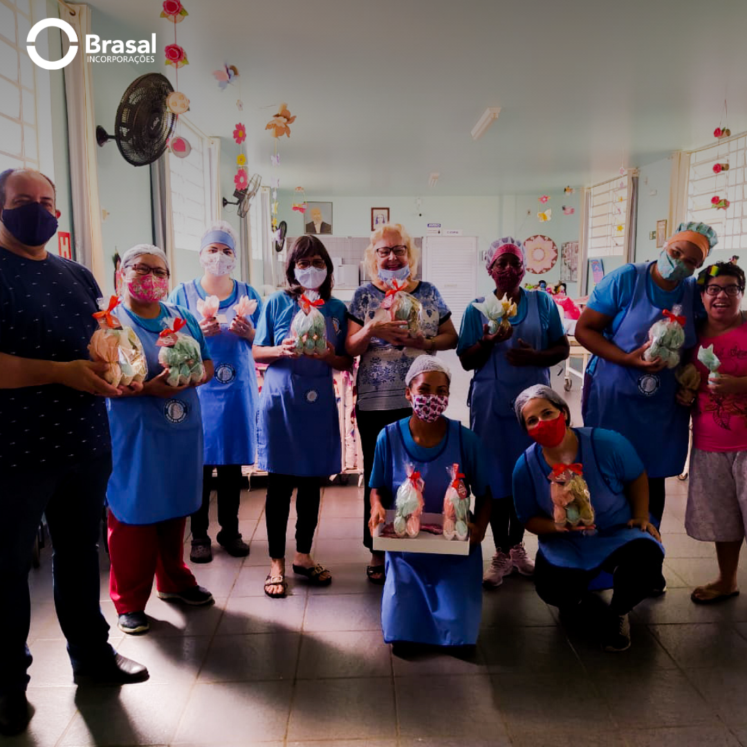 Brasal Incorporações Gentileza Urbana Brasal Incorporações doa ovos